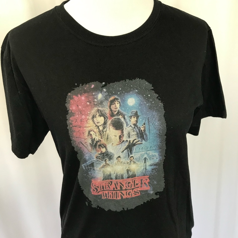 Stranger Things T-Shirt Black
